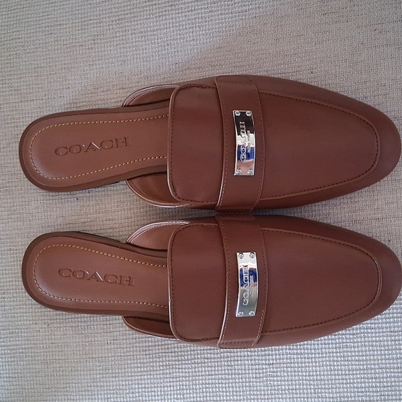 Coach Mules - New (Leather upper) - Picture 1 of 2